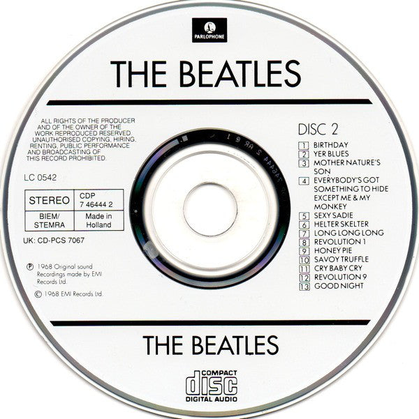 The Beatles : The Beatles (2xCD, Album, RE, Fat)