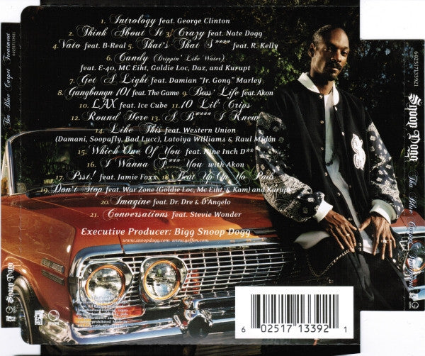 Snoop Dogg : Tha Blue Carpet Treatment (CD, Album, Sup)