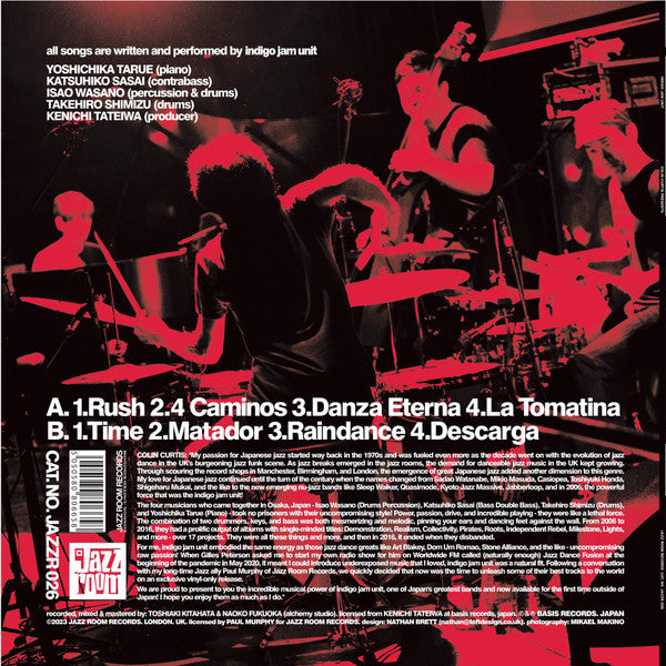 Indigo Jam Unit : Colin Curtis Presents: Indigo Jam Unit (LP, Album, Comp)