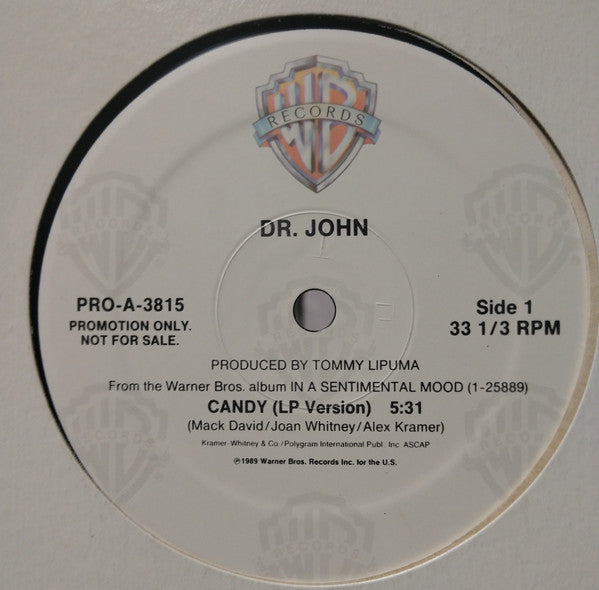 Dr. John : Candy (12", Promo)