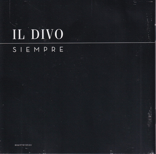 Il Divo : Siempre (CD, Album, EDC)
