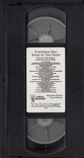 Fleetwood Mac : Tango In The Night (VHS, Album, PAL)
