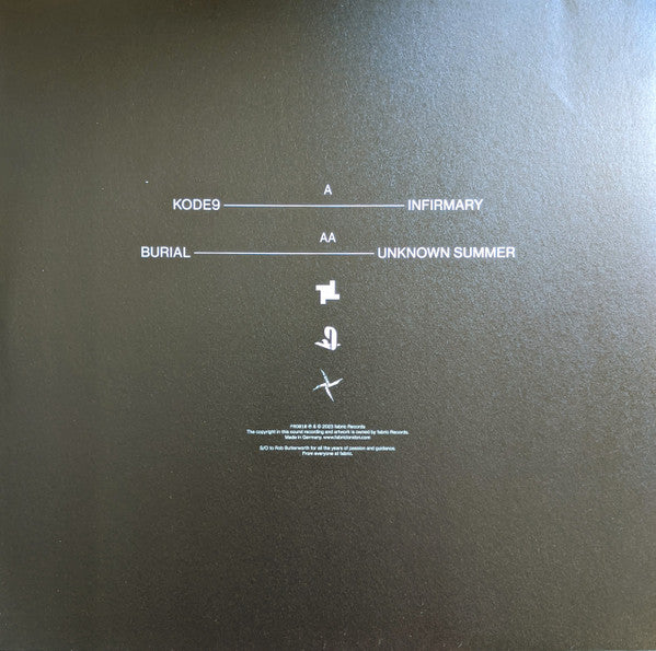 Kode9 / Burial : Infirmary / Unknown​ ​Summer (12")