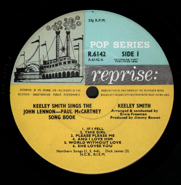 Keely Smith : Sings The John Lennon - Paul McCartney Songbook (LP, Album)