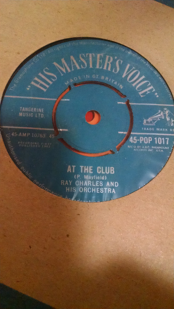 Ray Charles : Hide 'Nor Hair / At The Club (7")