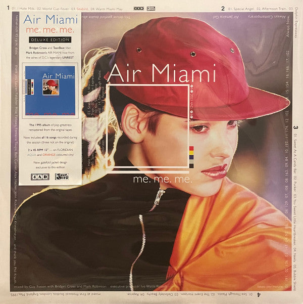 Air Miami : Me. Me. Me. (12", Aqu + 12", Ora + Album, Dlx, RE, RM)