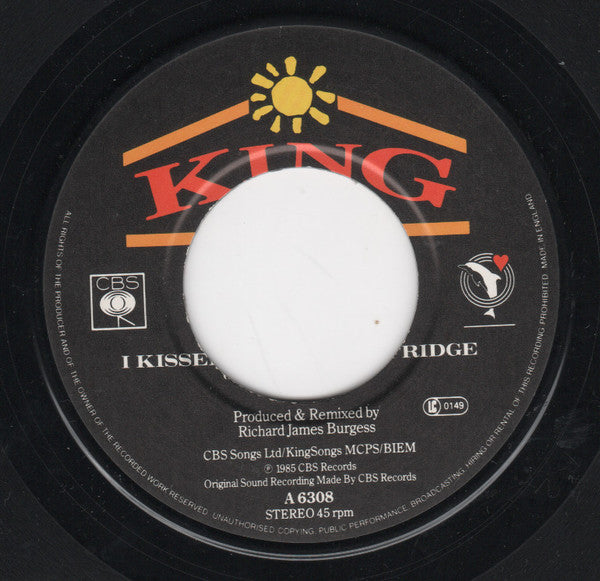 King : Alone Without You (7", Single, Glo)