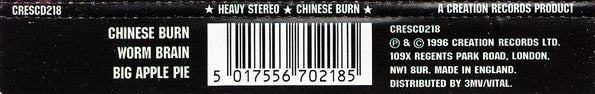 Heavy Stereo : Chinese Burn (CD, Single)