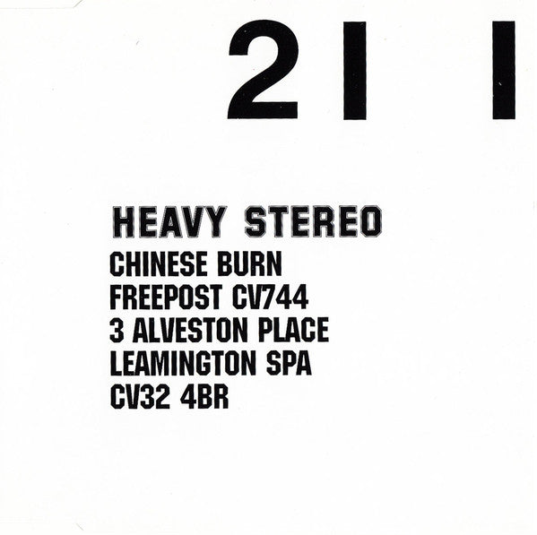 Heavy Stereo : Chinese Burn (CD, Single)