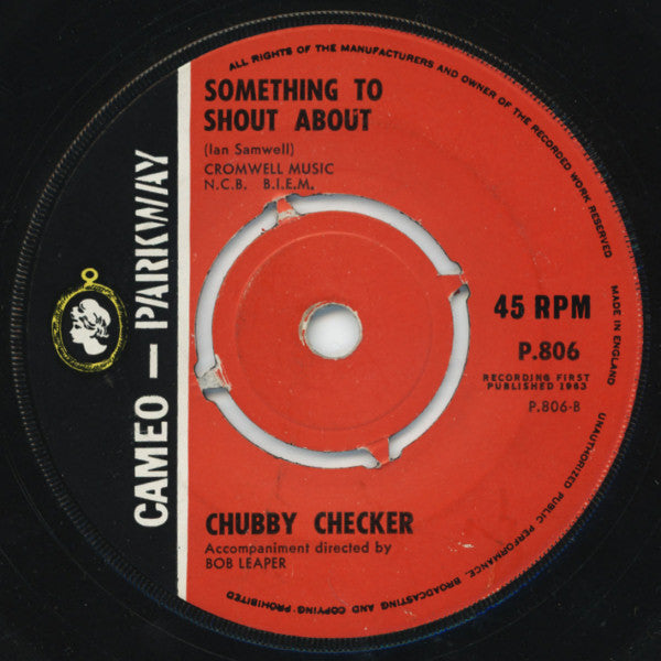 Chubby Checker : What Do Ya Say! (7")