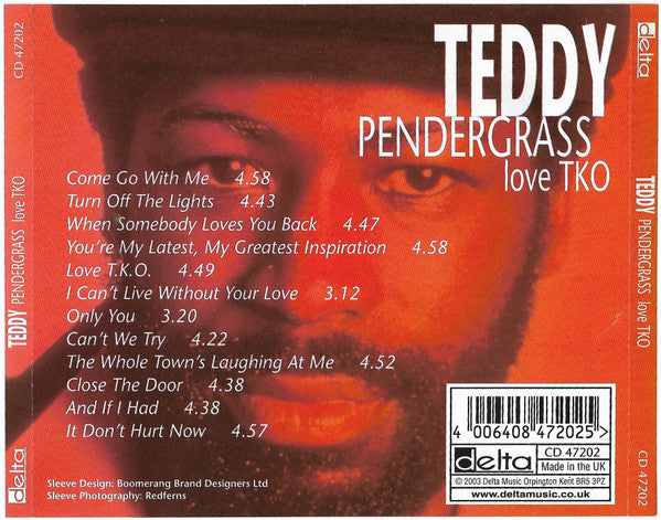 Teddy Pendergrass : Love TKO (CD, Comp)