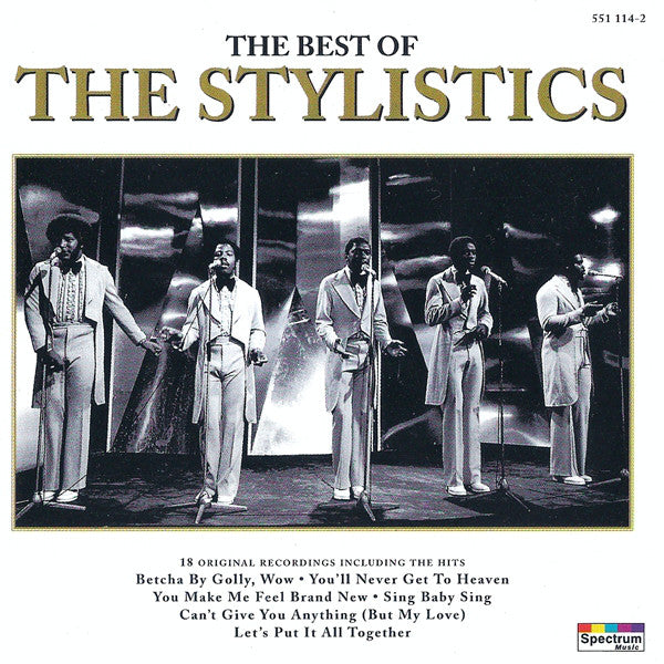 The Stylistics : The Best Of The Stylistics (CD, Comp, RE)