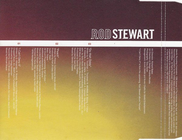 Rod Stewart : I Can't Deny It (CD, Single)