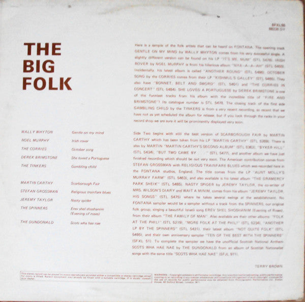 Various : The Big Folk (LP, Comp)