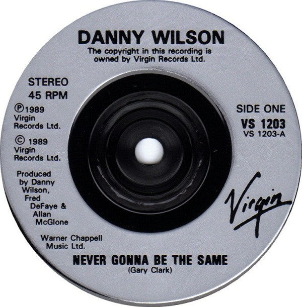 Danny Wilson (2) : Never Gonna Be The Same (7", Single)