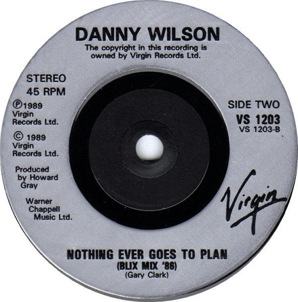 Danny Wilson (2) : Never Gonna Be The Same (7", Single)