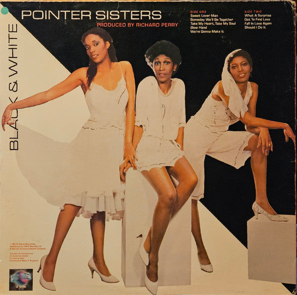 Pointer Sisters : Black & White (LP, Album)