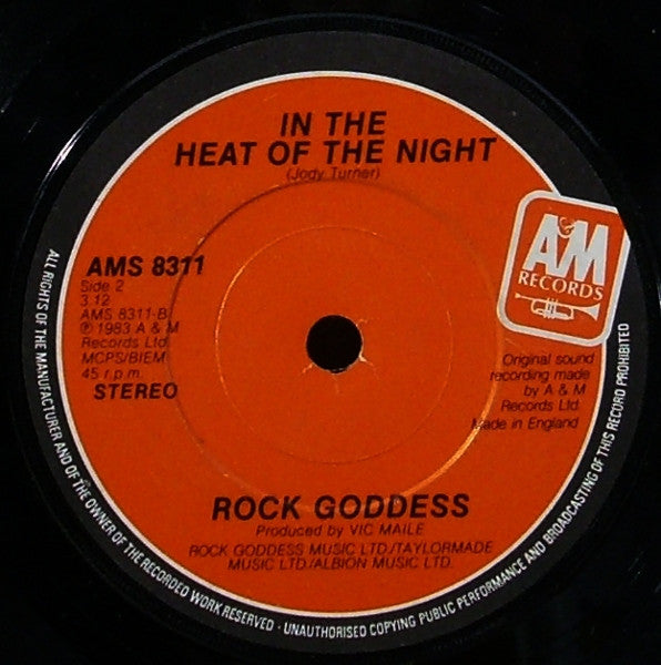 Rock Goddess : My Angel (7", Single)