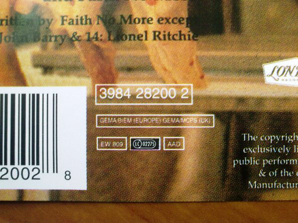 Faith No More : Angel Dust (CD, Album, RE)