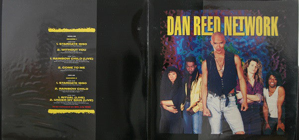 Dan Reed Network : Stardate 1990 (12", Single, Ltd, Blu)