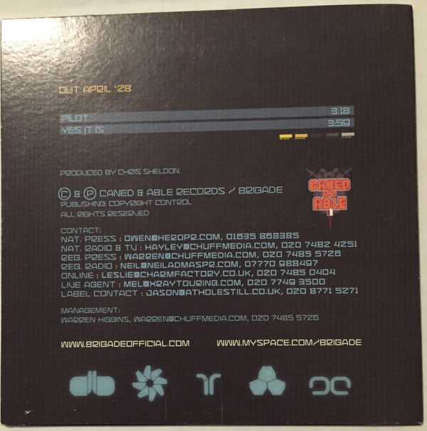 Brigade (2) : Pilot - Sampler (CDr, Smplr)