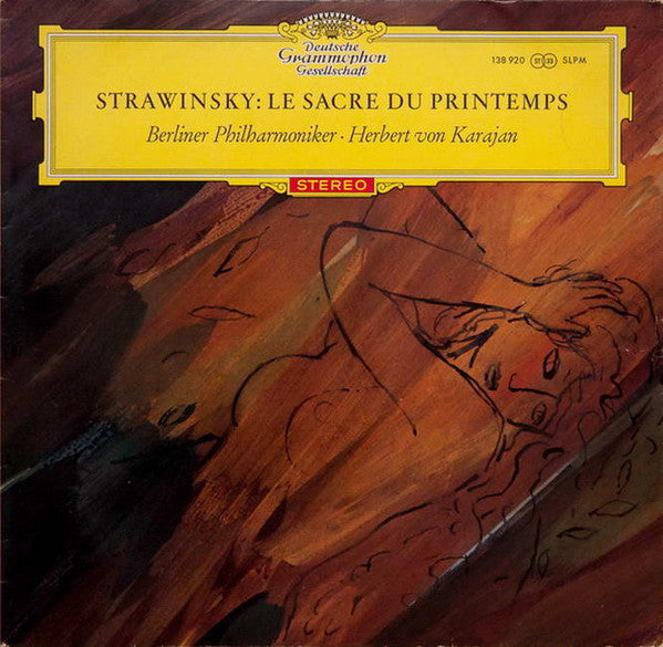 Strawinsky* - Berliner Philharmoniker, Herbert von Karajan : Le Sacre Du Printemps (LP)