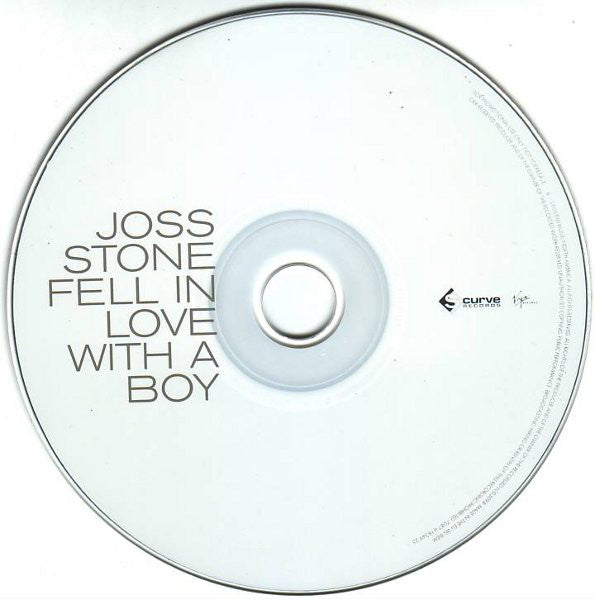 Joss Stone : Fell In Love With A Boy (CD, Single, Promo)