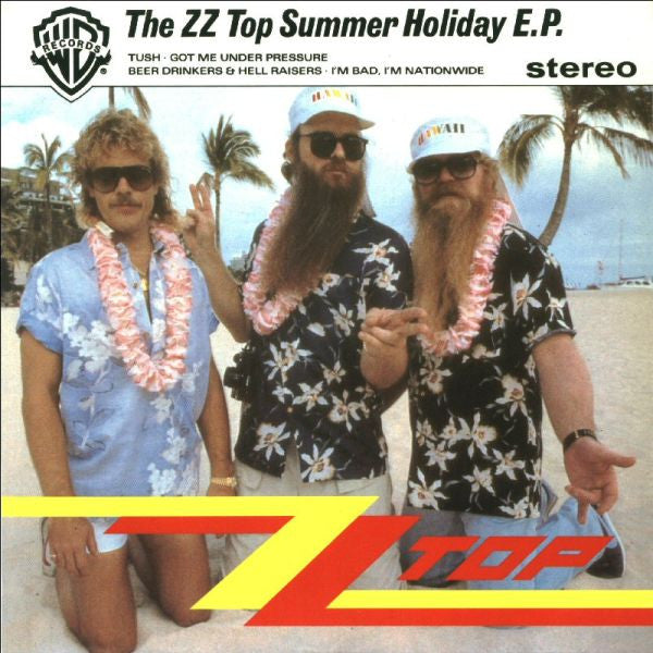 ZZ Top : The ZZ Top Summer Holiday E.P. (7", EP, Sol)