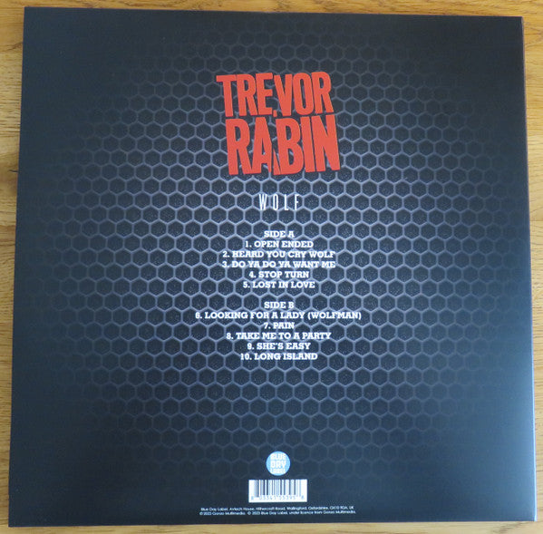 Trevor Rabin : Wolf (LP, Album, RE, Gat)