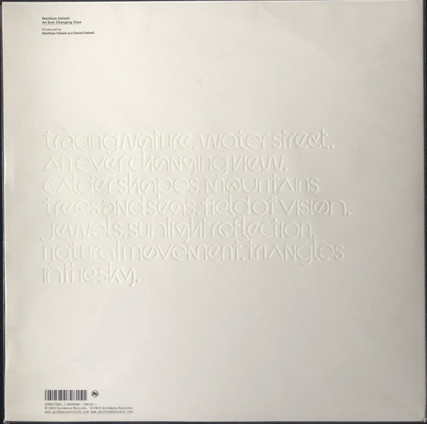 Matthew Halsall : An Ever Changing View (2xLP, Album)
