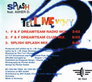 Splash (3) Feat. Asher D. : Tell Me Why (CD, Single)