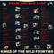 Adam And The Ants : Kings Of The Wild Frontier (LP, Album, RP)