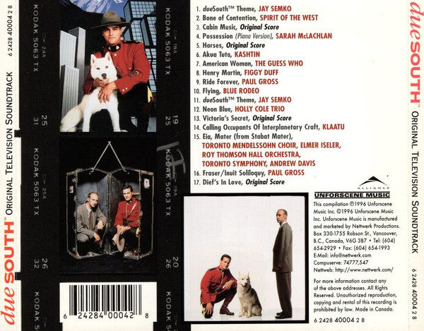 Various : Due South™ (The Original Television Soundtrack) (CD, Comp)