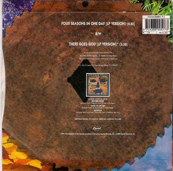 Crowded House : Four Seasons In One Day (7", Single)