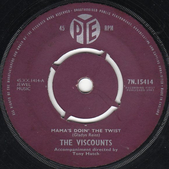 The Viscounts (2) : Mama's Doin' The Twist (7")