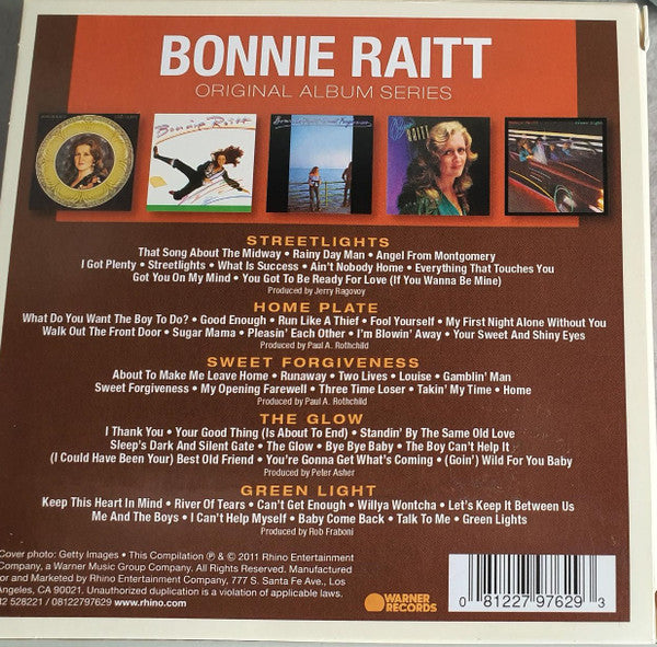 Bonnie Raitt : Original Album Series (Box, Comp, RE + CD, Album, RE + CD, Album, RE + CD)