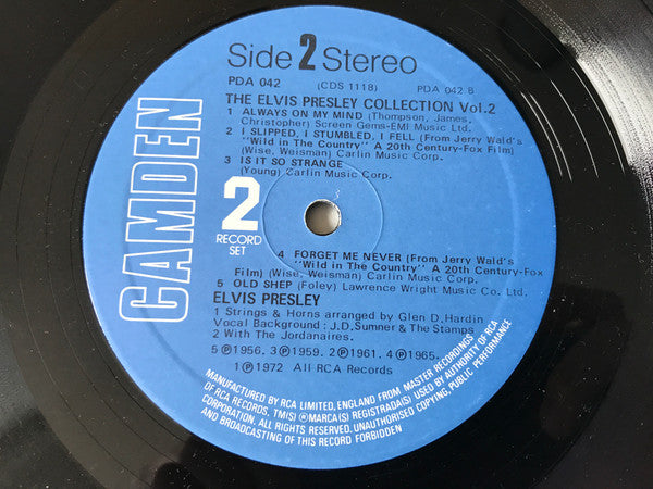 Elvis Presley : The Elvis Presley Collection Vol.2 (2xLP, Comp)