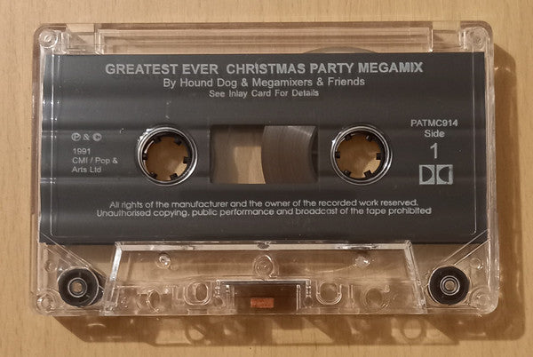 Hound Dog & The Megamixers : Greatest Ever Christmas Party Megamix (Cass, Mixed, Dol)