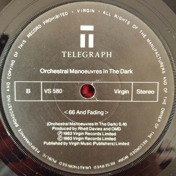 Orchestral Manoeuvres In The Dark : Telegraph (7", Single, Mat)