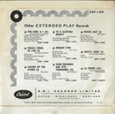 Frank Sinatra : Session With Sinatra (7", EP, RE)