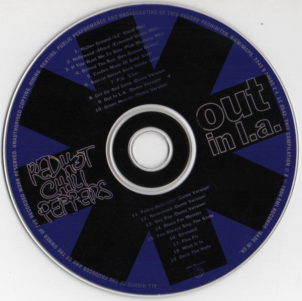 Red Hot Chili Peppers : Out In L.A. (CD, Comp)
