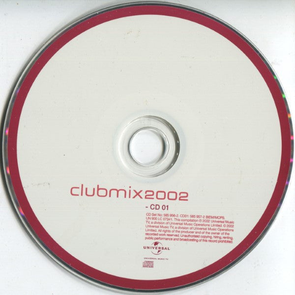 Various : Clubmix 2002 (2xCD, Mixed)