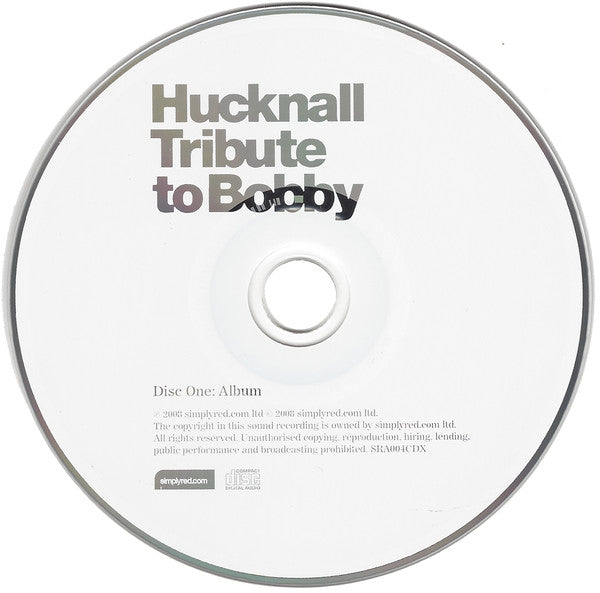 Mick Hucknall : Tribute To Bobby (CD, Album + DVD-V, NTSC)