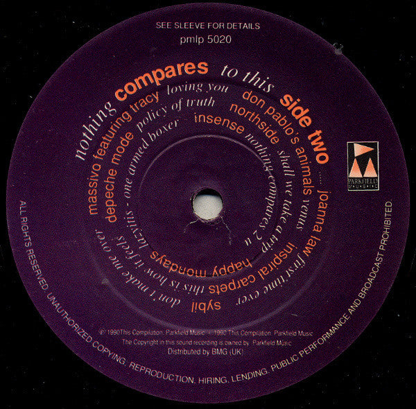 Various : Nothing Compares To This (LP, Comp)