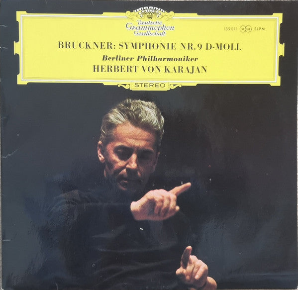 Anton Bruckner - Berliner Philharmoniker, Herbert von Karajan : Symphonie Nr. 9 D-moll (LP)