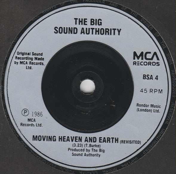 Big Sound Authority : Don't Let Our Love Start A War (7", Single)