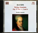 Joseph Haydn / Kodály Quartet : String Quartets Op.17, Nos. 1, 2 And 4 (CD, Album)