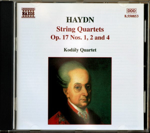 Joseph Haydn / Kodály Quartet : String Quartets Op.17, Nos. 1, 2 And 4 (CD, Album)