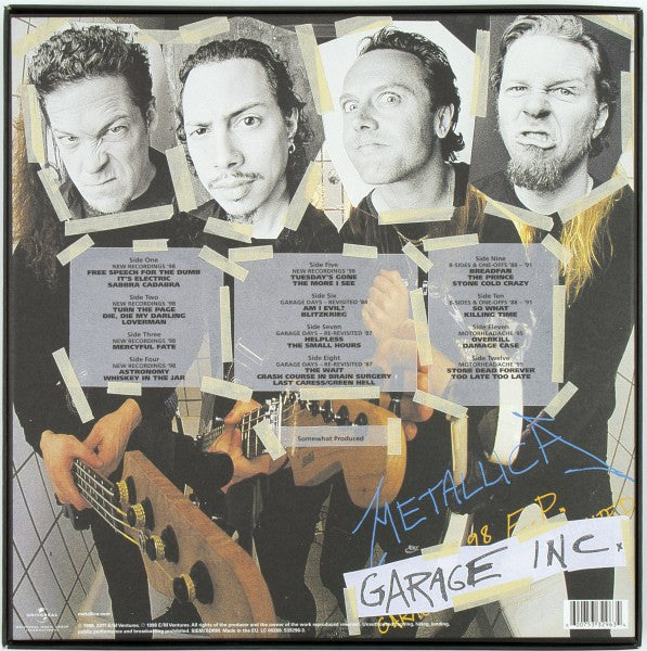 Metallica : Garage Inc. (6x12", Album, Ltd, RE, 180 + Box, Ltd)