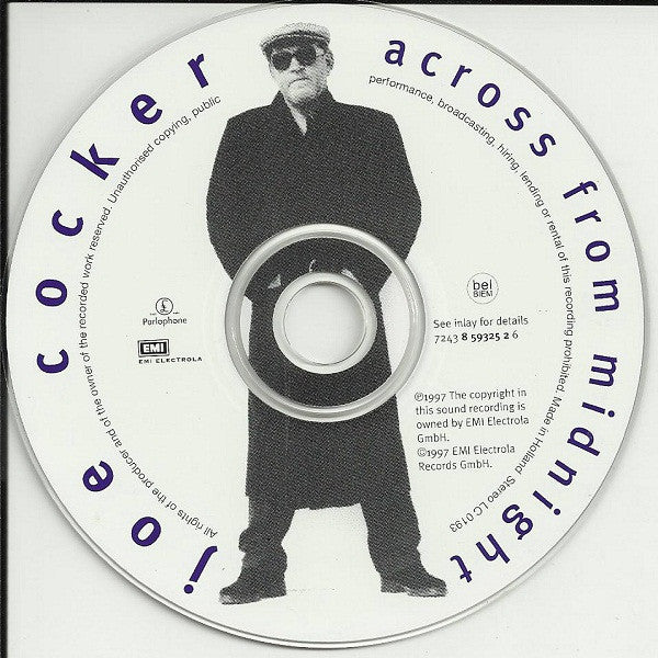 Joe Cocker : Across From Midnight (CD, Album)